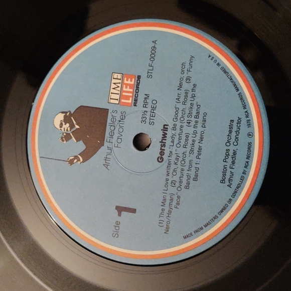 Time Life Records - Boston Pops Orchestra - Gershwin Favorites - Vinyl Records - Picture 6 of 16
